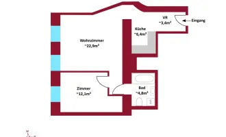 Neubau/Erstbezug I Außenflächen: Terrassen, Balkone & Dachterrassen I Schlüsselfertig I Luftwärmepumpe inkl. Kühlung I