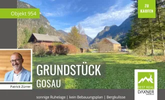 Baugrundstück in traumhafter Ruhelage von Gosau