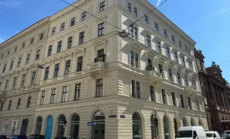 Repräsentatives 5 Zimmer Altbaubüro mit Balkon ab sofort zu mieten - Seilerstätte