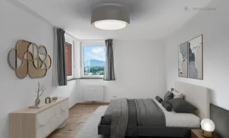 Moderne 2-Zimmer-Wohnung mit fantastischer Aussicht in ruhiger Lage in Graz!