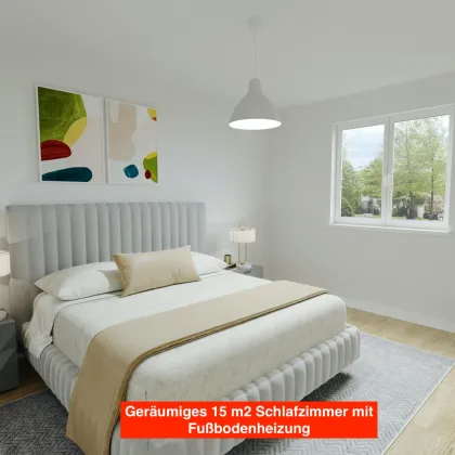 Neu sanierte 3-Zimmer-Wohnung mit Balkon, Fußbodenheizung und top Grundriss in Graz-St. Peter! - Bild 2