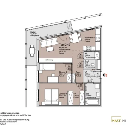 *Ende 2026* 3 Zimmer Wohnung mit Balkon! - Bild 3