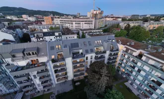 PILLmein. - Neubau-Dachgeschoss-Wohnung mit Empore über den Dächern von Linz Hochwertig wohnen, wo das Leben stattfindet!