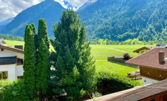 Freizeitwohnsitz im Ötztal! Gemütliche 4-Zi. Dachgeschoßwohnung mit Blick ins Grüne