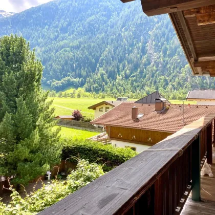 Freizeitwohnsitz im Ötztal! Gemütliche 4-Zi. Dachgeschoßwohnung mit Blick ins Grüne - Bild 2