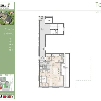 Frühlingstraße 30: 2-Zimmer-Wohnung im 1.OG, Top 2.07 - Bild 2