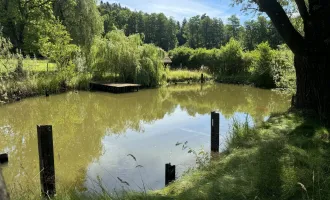 Traumhaftes Grundstück in Hitzendorf - Absolute Ruhelage mit Teich!