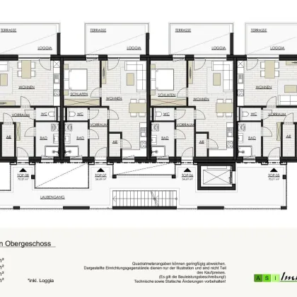 GRÜNE ALLEE GALLNEUKIRCHEN - 2 und 3-Zimmer Wohnungen, 55-70m² NEUBAU ERSTBEZUG - Bild 2