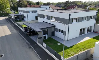 NOCH 2 Einheiten verfügbar I Moderne Doppelhaushälfte I Erstbezug I ca. 140m² I 100m² Garten mit Terrasse I Carport