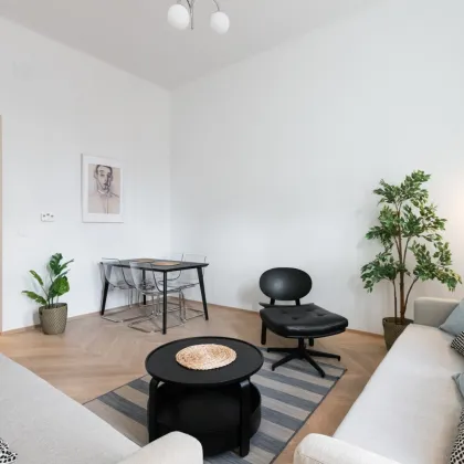 ALLES MIT STYLE II AIRBNB oder SELBST EINZIEHEN II KOMPLETT MÖBLIERTE TERRASSENWOHNUNG II SOFORT NUTZBAR II NÄHE U6/AKH/VOLKSOPER/WUK - Bild 2