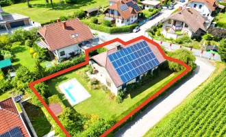 Geräumiges Einfamilienhaus mit Pool und Garten in der begehrten Klagenfurter Stadtrandlage