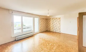 PROVISIONSFREI VOM EIGENTÜMER! SÜD-LOGGIA! FERNSICHT 3/4-ZIMMER WOHNUNG MIT TERRASSE NÄHE STEINHOFGRÜNDE!