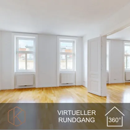 Traumhaft zentral gelegenes Büro/Praxis/Ordination | Modernisierter Altbau | 2 Zimmer | Nähe Café Hummel - Bild 3