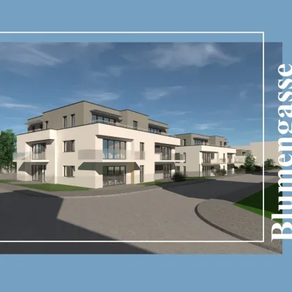 Blumengasse - 2 Zimmer Wohnung mit Terrasse | 2.OG = DG | Neubau - Erstbezug | Klimaanlage | Einbauküche | zzgl. Tiefgaragenstellplatz | Top A11 - Bild 2