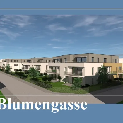 Blumengasse - 2 Zimmer Wohnung | Garten & Terrasse | Neubau - Erstbezug | Klimaanlage | Einbauküche | zzgl. Tiefgaragenstellplatz | Top C4 - Bild 2