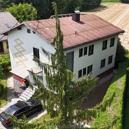 Haus mit 2 Wohnungen im Grünen - inkl. Keller und Nebengebäuden - Bild 2