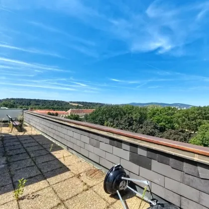 Dachterrasse mit Gloriette- und Stadtblick - einmalige Möglichkeit - Entwicklungsobjekt - Bild 3