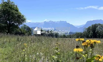 Einzigartige Landschaftsperle auf 1010m Seehöhe mit traumhaftem Berg- und Fernblick I 12ha I Salzburg Süd