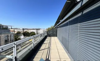 Traumhaftes Wohnen beim Schwarzenbergplatz - Moderne DG Wohnung mit 30m² großer Terrasse und Fernblick über Wien.