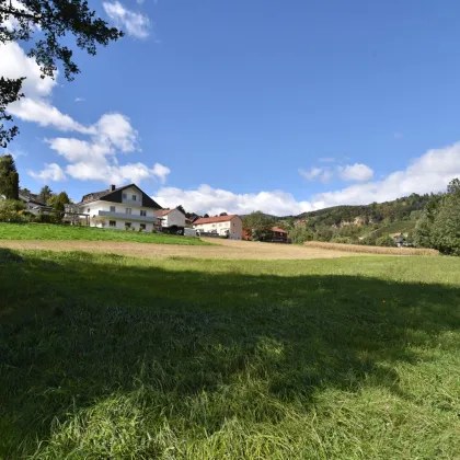 Ihr Traum vom Eigenheim: Baugrundstück in Bad Gams mit sonniger Südausrichtung & alle Anschlüsse an der Grundstücksgrenze vorhanden & ruhige Wohnlage! - Bild 3