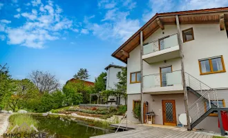 Einfamilienhaus mit privatem Schwimmteich und Bergblick in der Schöckl-Oase, nahe Sankt Radegund