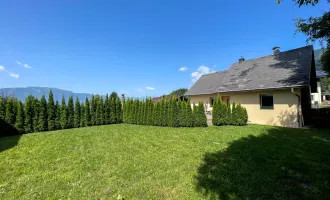 SCHÖNES WOHNHAUS AM SONNENPLATEAU DES MILLSTÄTTER SEES: GRÜNE IDYLLE MIT NATURBLICK INKLUSIVE!