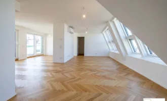 Beziehbar September 2024! Neue Maisonette-Dachgeschosswohnung im aufgestocktem Stilaltbau!