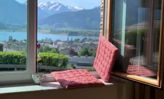 Zell am See: Liebevoll eingerichtete Ferienwohnung mit Seeblick, touristischer Nutzung und Wellnessbereich