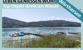 TOP-OBJEKT DIREKT AM WASSER + BOOTSANLEGEPLATZ KANN ANGEMIETET WERDEN