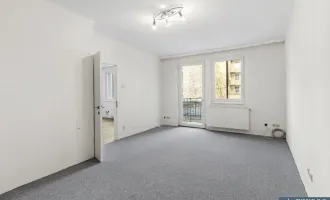 Hofruhelage! Vielfältiger 3-Zimmer-60er-Jahre-Neubau mit kleinem Balkon