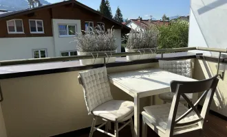 Sonnige Dachgeschosswohnung mit Terrasse und Weitblick in absoluter Ruhelage