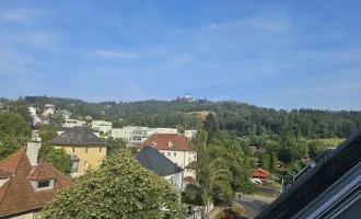 Ruhige Dachgeschoßwohnung mit Dachterrasse am Auberg in Linz / Urfahr