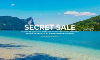 SECRET SALE - Exklusive Seeliegenschaft in absoluter Toplage am Mondsee