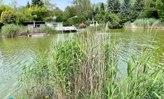 LAKE LIFE! Direkt am See mit Privatzugang! Renovierter Bungalow auf Eigengrund mit Terrasse und Stellplatz! Ganzjährig bewohnbar!