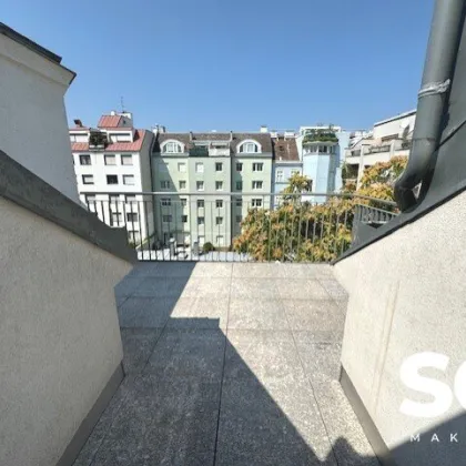 #SQ - LICHTDURCHFLUTETE DACHGESCHOSSWOHNUNG MIT BALKON IN RUHELAGE! - Bild 2