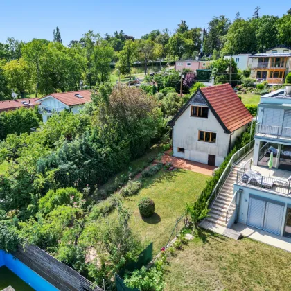 Traumhaftes Grundstück mit idyllischem Blick über Wiens Weinberge - Bild 2