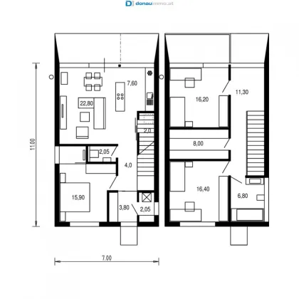 Massivhaus auf Baurechtsgrund in Unterwaltersdorf - Bild 2