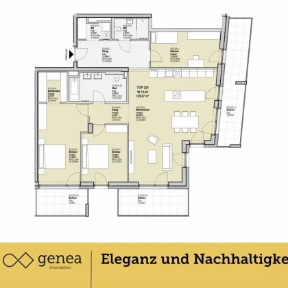 Grünes Wohnen in Esplanade 7 | Luxuriöse Wohnungen mit Balkon | Provisionsfrei - Bild 2