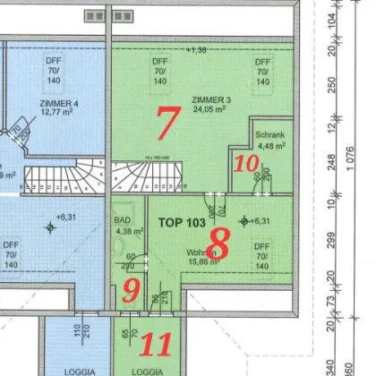 Geräumige Maisonettewohnung mit Privatgarten und 2 Stellplätzen in Leibnitz zu mieten - Bild 3