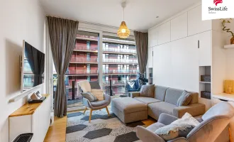 Leben im besten Hochhaus der Welt | Triiiple Tower | Rooftop-Pool | 15. Stock | Moderne 2-Zimmer Wohnung mit Balkon