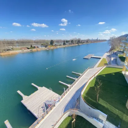 WOHNEN AM WASSER - 3 Zimmer ERSTBEZUG mit großem BALKON + SPA + FITNESS in 1190 WIEN - Bild 3