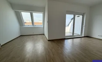 Provisionsfrei: Klimatisierter 83m² DG-Erstbezug + Terrasse im topsanierten Altbau - 1100 Wien