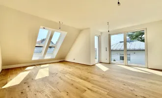 Moderne Erstbezug-Wohnung mit Terrasse und 2 Zimmer, 1. DG, ca. 70m2 NFL