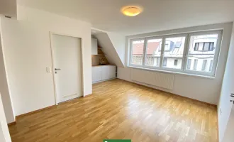 Modernisierte DG-Wohnung in ruhiger Spielstraße beim Familienplatz - Mit Einbauküche und Abstellraum!