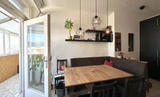 Zentral gelegene WG-Wohnung mit Loggia und Weitblick über Graz!