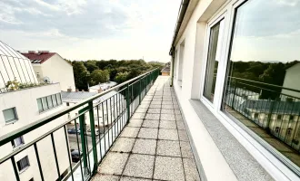 Traumhafte Dachgeschoss 3-Zimmerwohnung mit Rundum-Terrasse | Top Lage | 15 Minuten bis zum Stephansplatz | Wunderschöne Aussicht  | 6.Liftstock | Beste Infrastruktur!