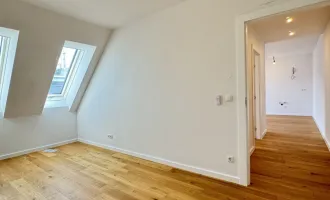 Exklusive 3-Zimmer Dachgeschosswohnung mit Balkon in Toplage des 15. Bezirks – Erstbezug!