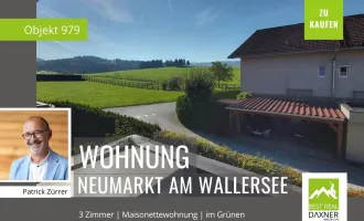 Entzückende 3 Zimmer Maisonettewohnung im Grünen