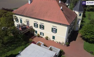 Ein Märchenschloss Nähe Wildon-komplett saniert mit prachtvoller 40.000m² Parkanlage - Biomasseheizung!