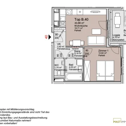 *Ende 2026* Provisionsfreie 2-Zimmer Wohnung unweit des Donauzentrums! - Bild 2